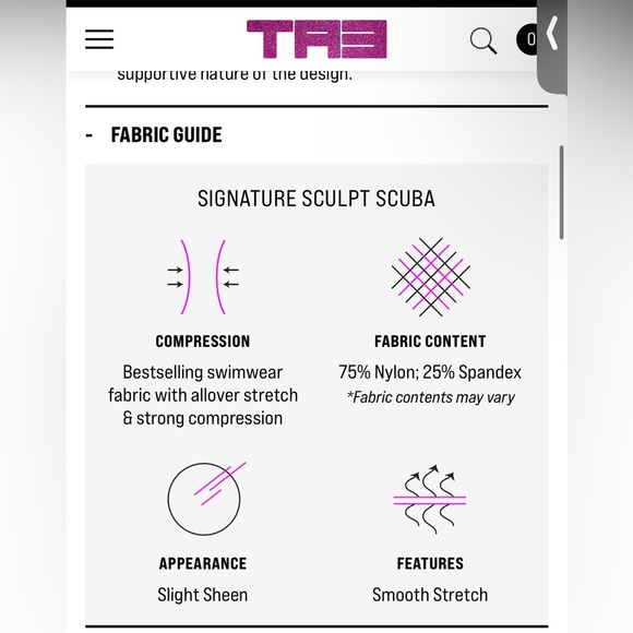 TA3 Hi Cut Plungey Swimsuit in Sapphire Blue - Large Regular/Long - Picture 5 of 5